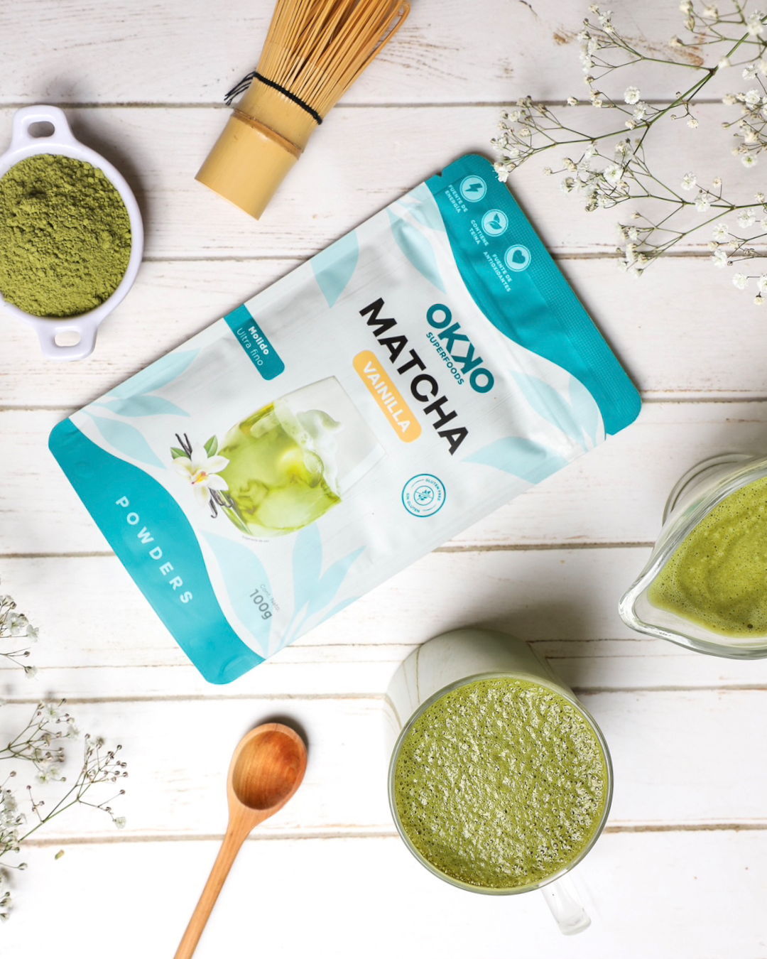 Matcha Vainilla Okko