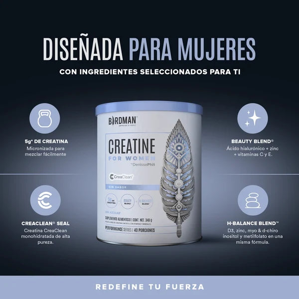 Creatine for Women Sin Sabor