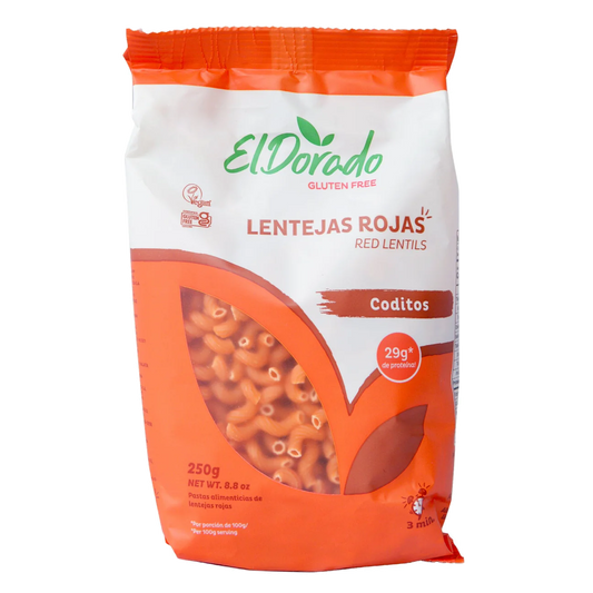 Coditos de Lenteja Roja El Dorado