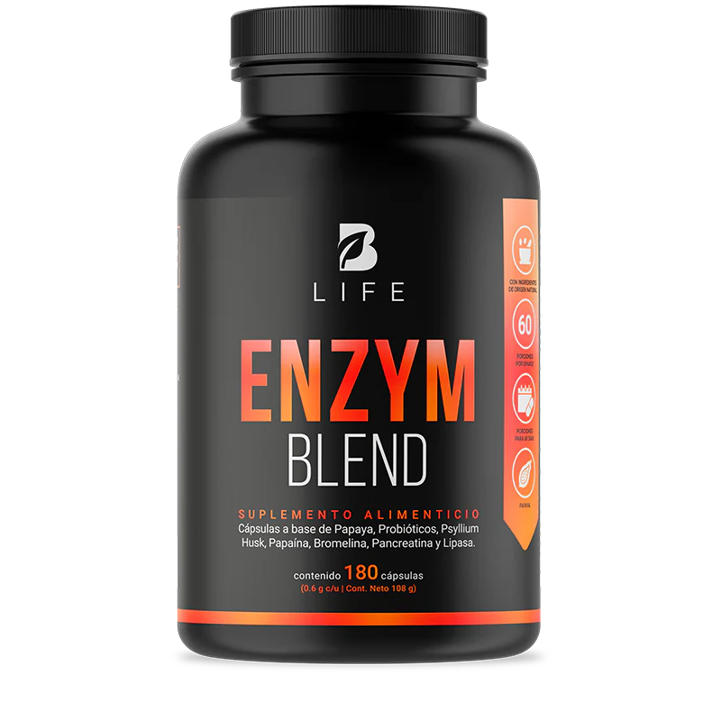 Enzimas Digestivas 180 cápsulas