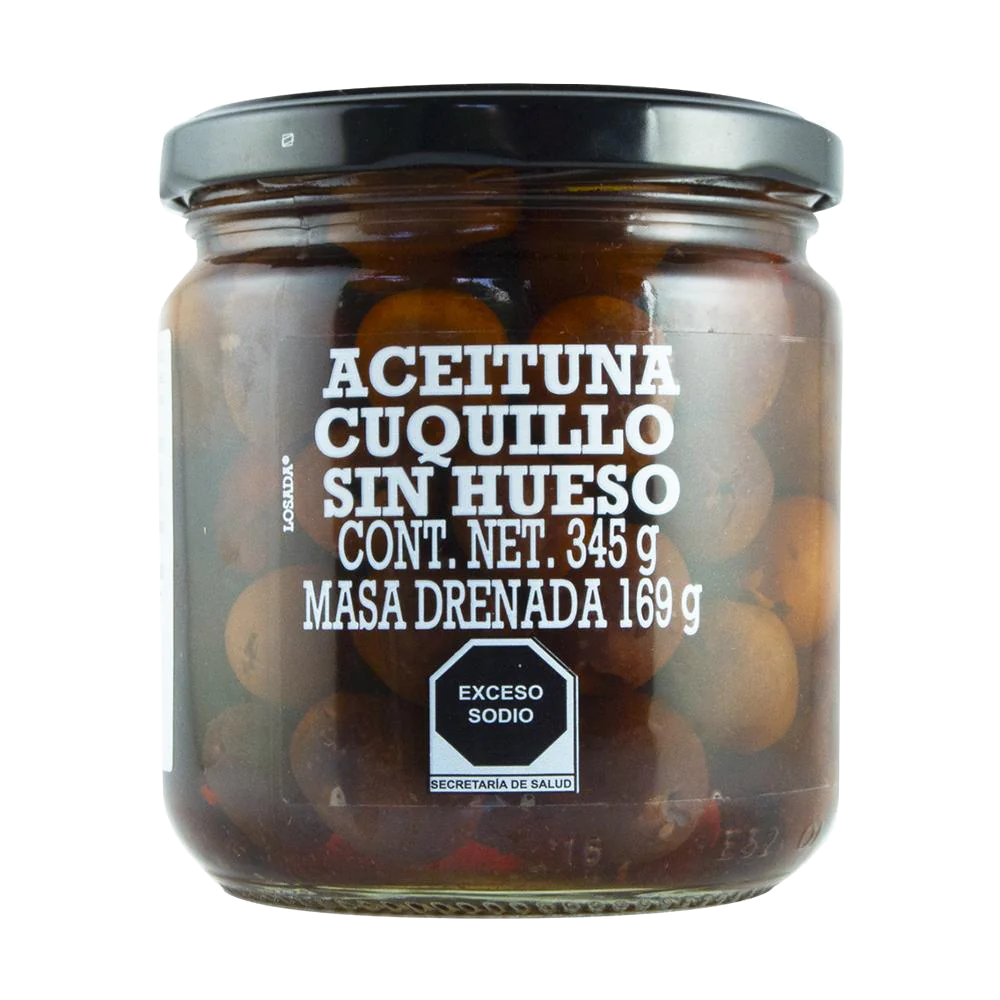 Aceituna Cuquillo sin Hueso Losada