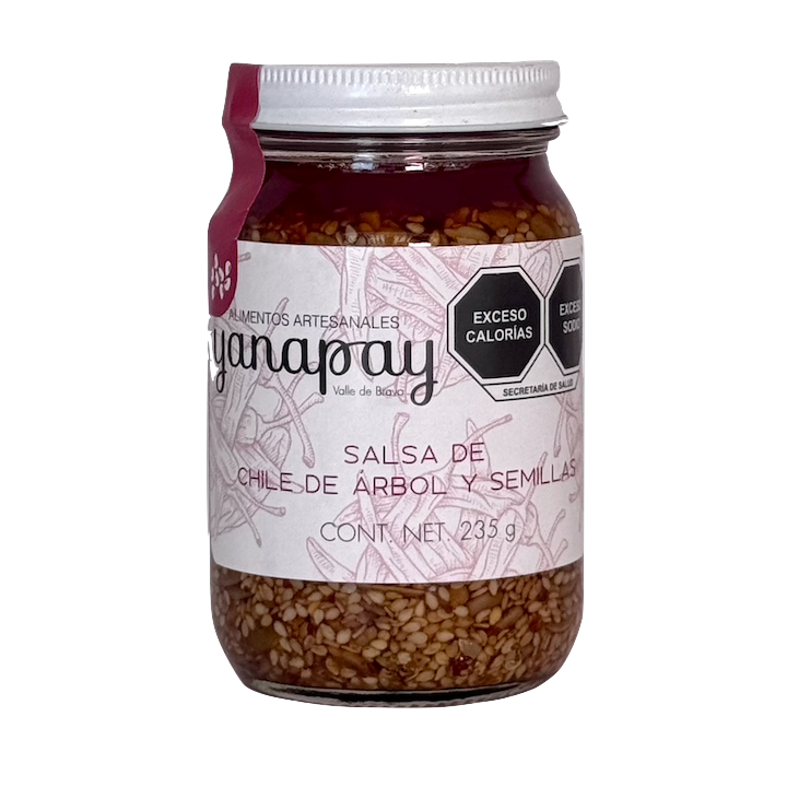 Salsa de Chile de Árbol Yanapay