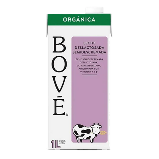 Leche Deslactosada Semidescremada Bové