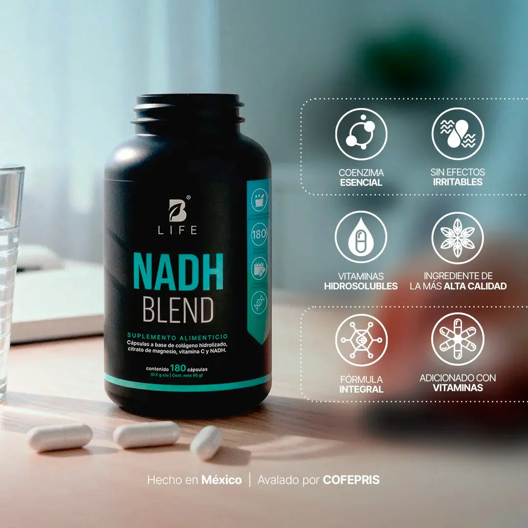NADH con Magnesio y Colágeno